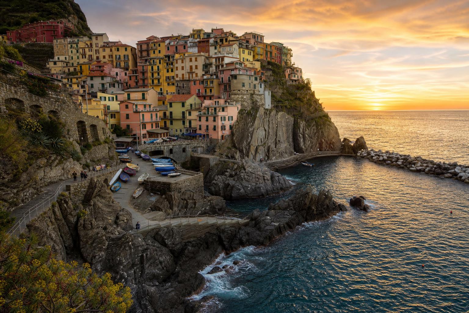 Cinque Terre destination — private transfers