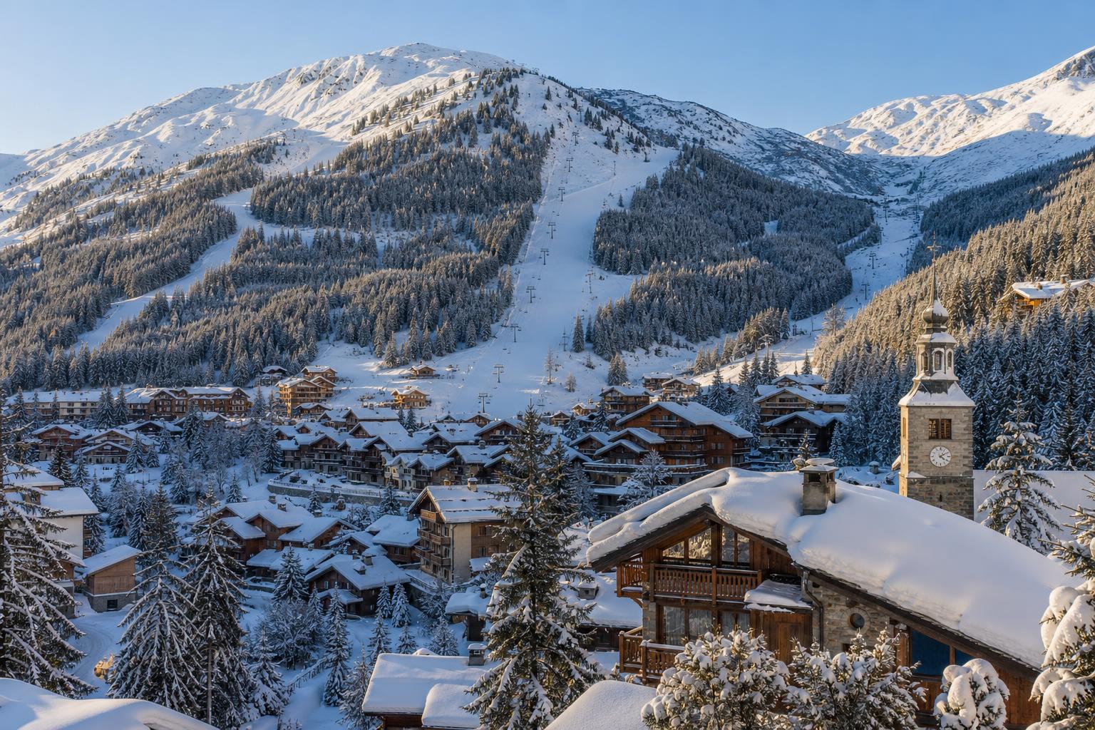 Méribel destination — private transfers
