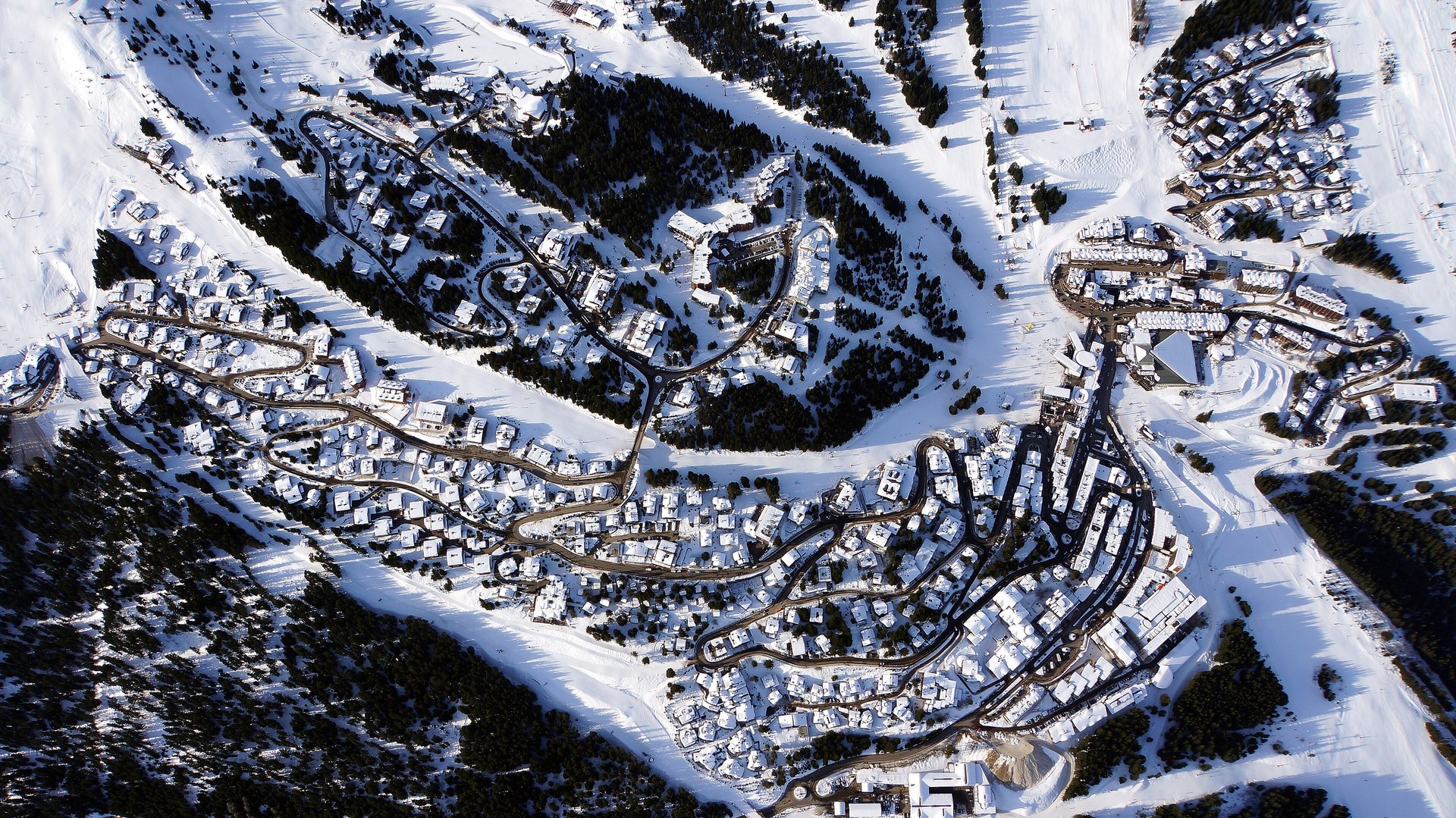 Courchevel Christmas village